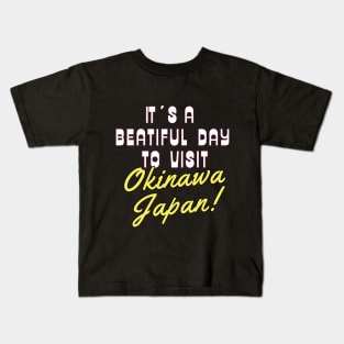 Okinawa Japan.  Gift Ideas For The Travel Enthusiast. Kids T-Shirt